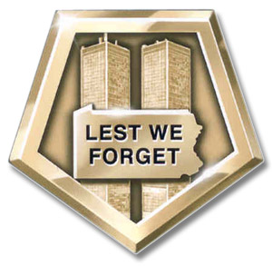 Lest We Forget lapel pin