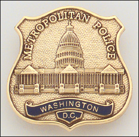 Metropolitan Police Washington D.C.  lapel pins